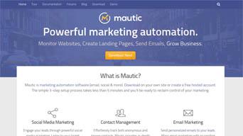 Installing Marketing Automation - Visit Mautic